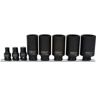 Special prop shaft impact set, 8 pcs,1/2 " 