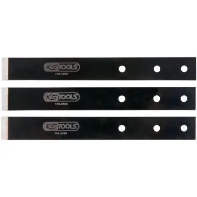Seam scraper blade set, blade length 19 mm, 3 pcs 