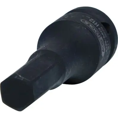 1/2" Impact bit socket hexagon, 12mm 