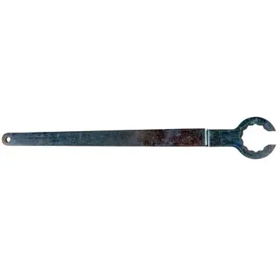 Tensioner adjuster with opening for VAG 