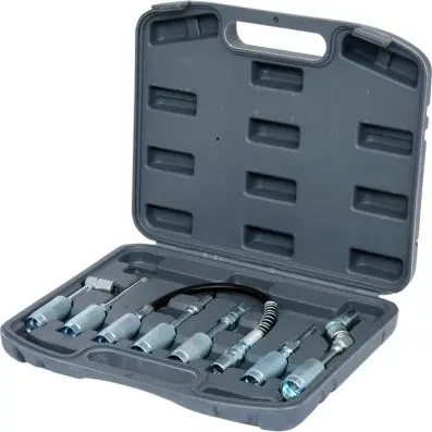 Grease gun adaptor set, 7 pcs 