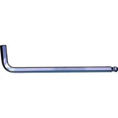 Ball ended hexagon key wrench, extra lon g, 14mm 