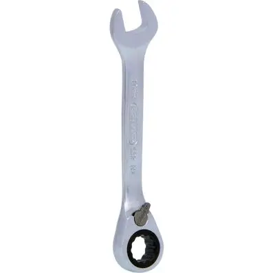 GEARplus combination ratcheting spanner, stubby, 8mm 