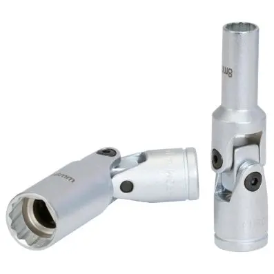 3/8" CHROMEplus® 12-edge socket with joi nt, 10mm 