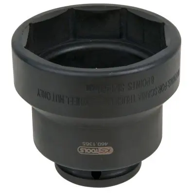 3/4" axle nut socket, 8-point for Scania , 80 mm 