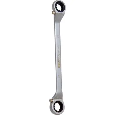 Ratchet ring spanner, reversing, 24x27mm 