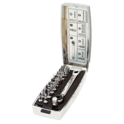 1/4" CHROMEplus Bit set, 20 pcs 