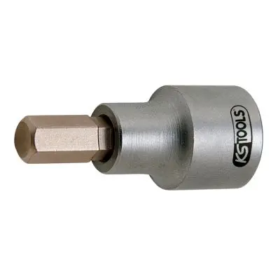 3/8" Bit socket for internal hexagon scr ews on the brake calliper, 7 mm 