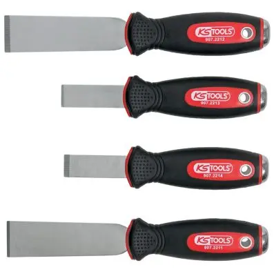 STAINLESS STEEL Chisel scraper set, 4 pc s 