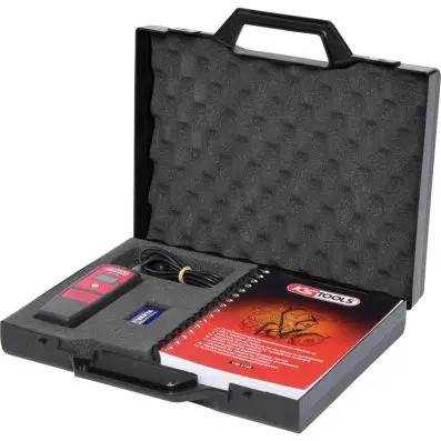 Electronic belt tension tester 