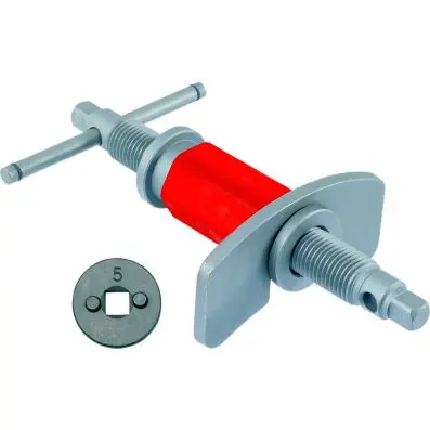 2 in 1 right and left-turning spindle fo r brake piston adapter 