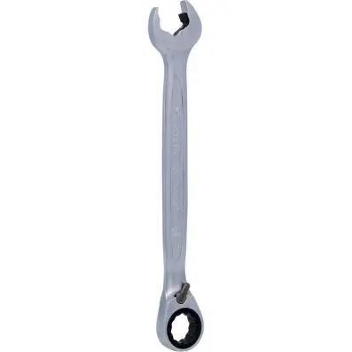 DUO GEARplus combination spanner with ra tchet mechanism in ring and open jaw, re 