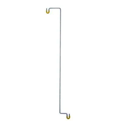 Door opening wire, double slide hook 