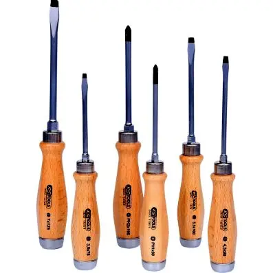 ERGOTORQUE WOODmax screwdriver set, 6 pc s 