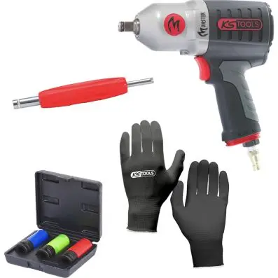 Tire service tool set 515.1210, 6 pcs 