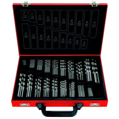 HSS-G Co 5 Twist drill set, 170 pcs, 1-1 0mm 