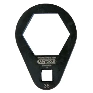 3/8" set of insert ring spanners, extra flat, 36 mm 