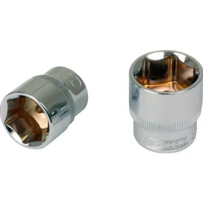 1/4" CHROMEplus Hexagonal socket, 9/16'' 