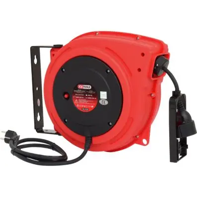 Workshop cable reel, 20m 