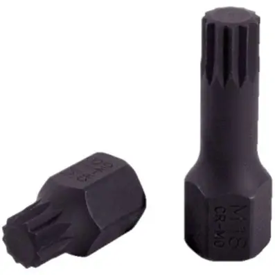 1/2" DUODRIVE Special Impact Socket XZN, M18,43mm short 