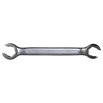 Open double ring spanner, offset, 14x16m m 