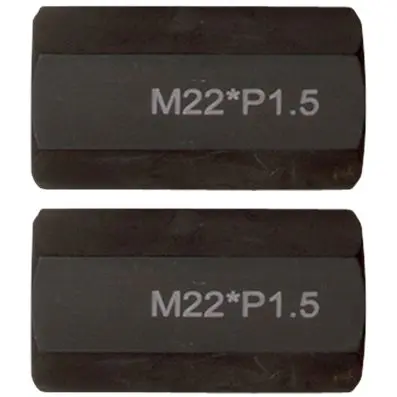 Thread adaptor set  M22x1,5x65mm, 2 pcs 