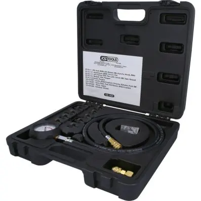 Oil pressure testing equipment, 12 pcs 0 -10bar 