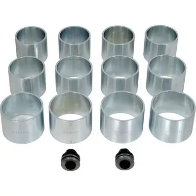 Press and pull sleeve kit, 14 pcs 