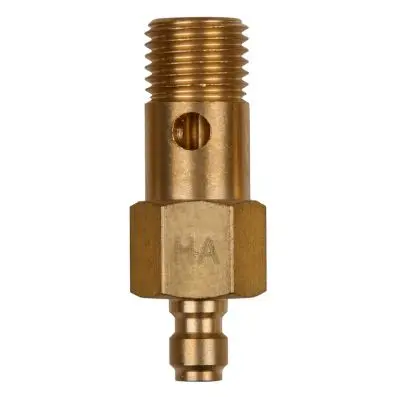 Hollow bolt M14x1.5 and 1/4" hose connec tion 