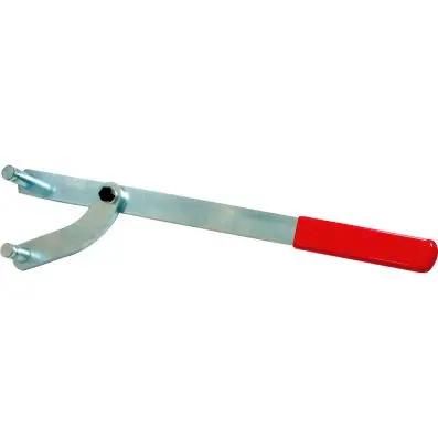 Pulley wheel counter hold wrench 
