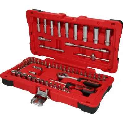 1/4" Socket set, 54 pcs 