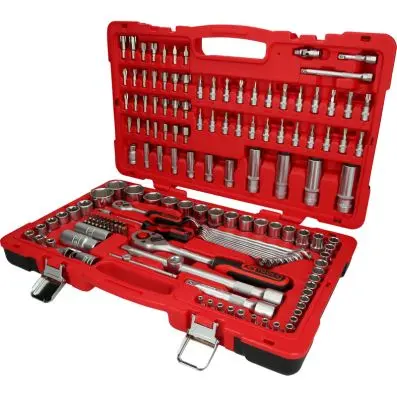 1/4"+1/2" Socket set, 151 pcs 