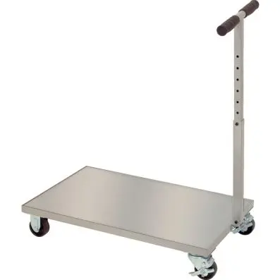 ULTIMATE top box trolley, silver 