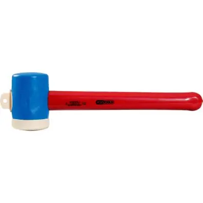 Plastic hammer with protective insulatio n, head Ø 55mm 
