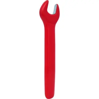 Open-end wrench with protective insulati on, 17mm 