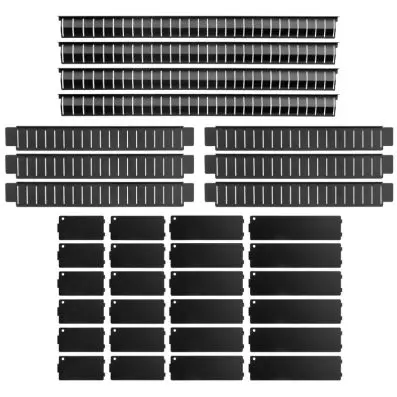 Drawer divider set 34 pcs 