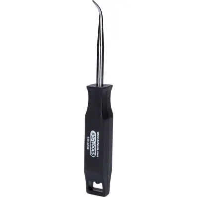 Glass hook, short shaft, 200mm 