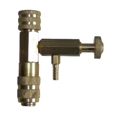 Two way brass valve 