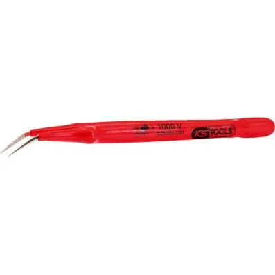Tweezers with protective insulation, ben t, 15.5mm 
