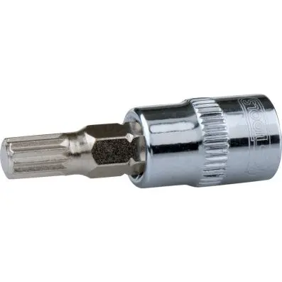 1/4" CHROMEplus Bit socket spline (XZN), M10 