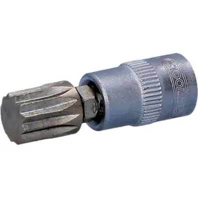 1/4" Bit socket spline (XZN), M10 