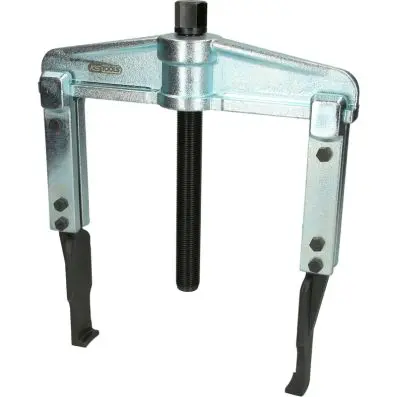 Universal 2 arm puller set with extremel y narrow and extended legs, 60-200 mm, 2 