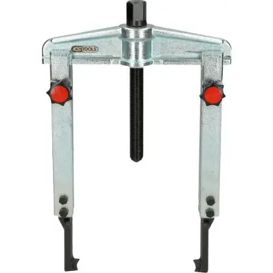 Quick adjustment universal 2 arm puller set with extremely narrow and extended l 