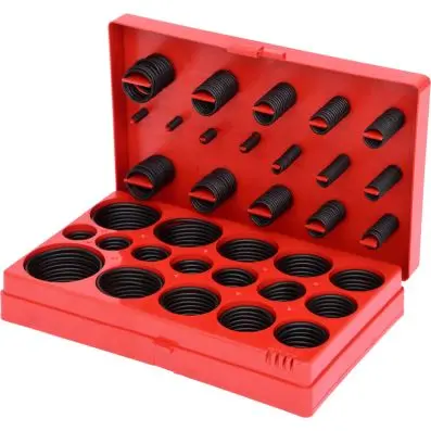 SAE O-rings assortment, 1/8"-2", 407 pcs 