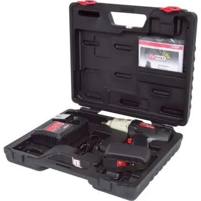 1/2'' Cordless impact wrench, 402Nm, 2.0 00 r.p.m. 18V, with 1 battery and 1 char 