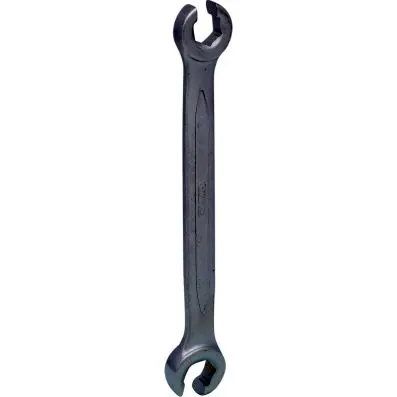 Open double ring spanner, offset, 12x14m m 