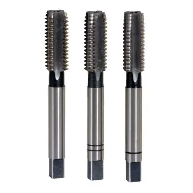 HSS hand drill tap set M, 3 pcs, M4x0,7 