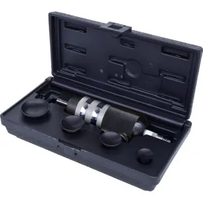 Pneumatic valve grinding device with 4 s uction plates, 5 pcs. 