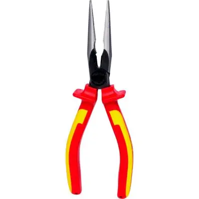 ERGOTORQUE VDE long nose pliers,straight , 215mm 