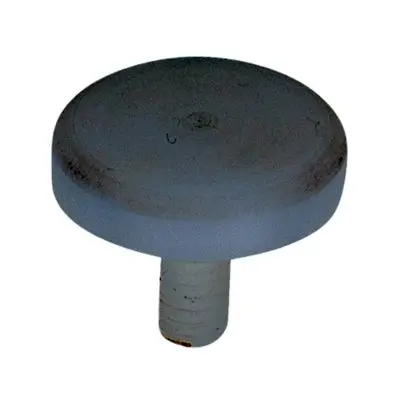 Plastic head, cylindrical, Ø 24 mm 